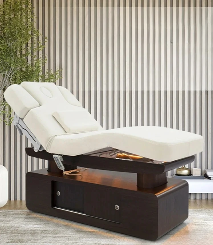 

Electric Beauty Bed Multi-Function Heating and Lifting Dedicated Massage Couch