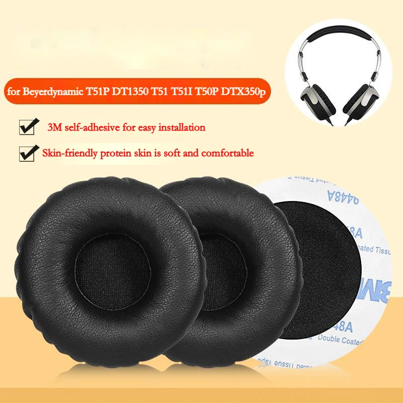 Ear Pads Cushion for Beyerdynamic T51P T51 T51I T50P DTX350p DT 1350 G Headphone