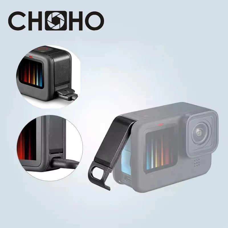 For GoPro 9 10 11 12 13 Accessories Rechargeable Side Cover Case Replacement Battery Lid Door Cover Can Extend For Go Pro Hero13