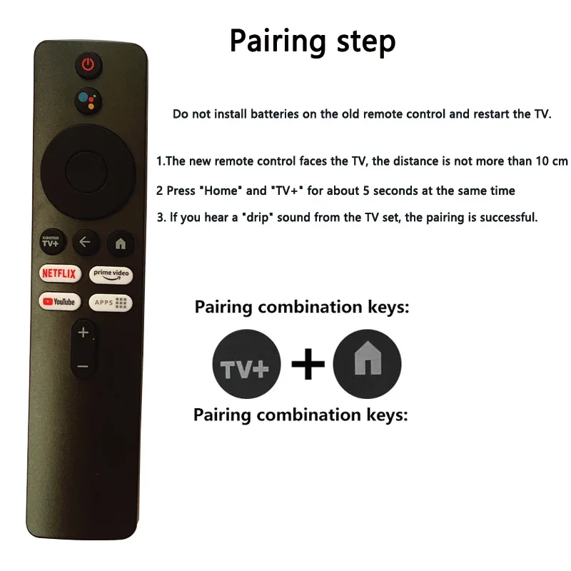 XMRM-M6 Voice remote Control For Xiaomi mi 2nd Gen Box Applicable to TV Box S (2nd Gen) 4K Ultra HD Streaming Media Player