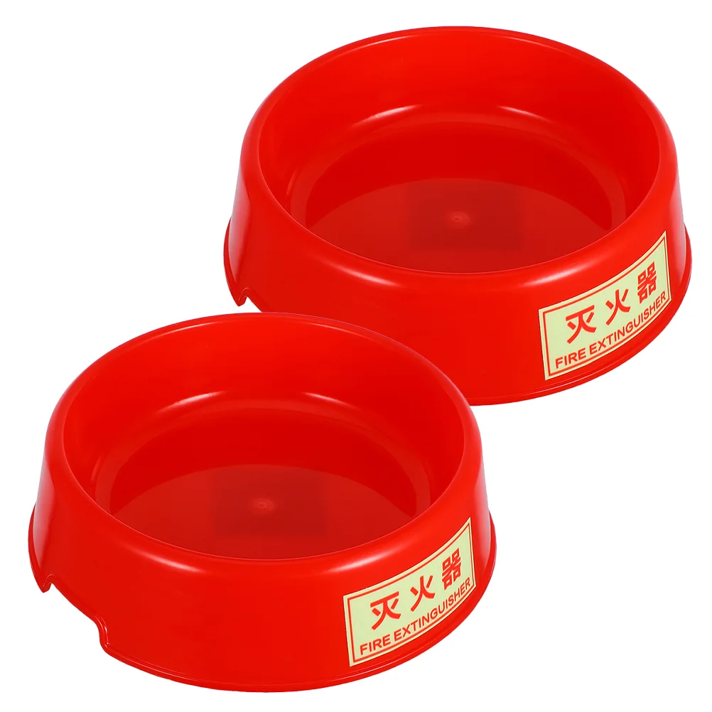 소화기 베이스 오소리 벽걸이 후크 형광 플라스틱 장착 브래킷 행거