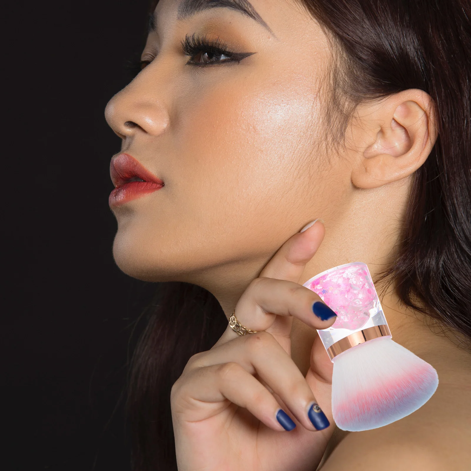 

Nail Dust Brush Flower Shaped Soft Texture For Efficient Dust Removal Manicure Tools Duster Brush For Acrylic Uv Dip Powder