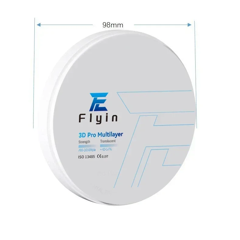 3D Pro Multilayer Denta Zirconia Blocks for Zirconia Teeth Crowns with Factory Price