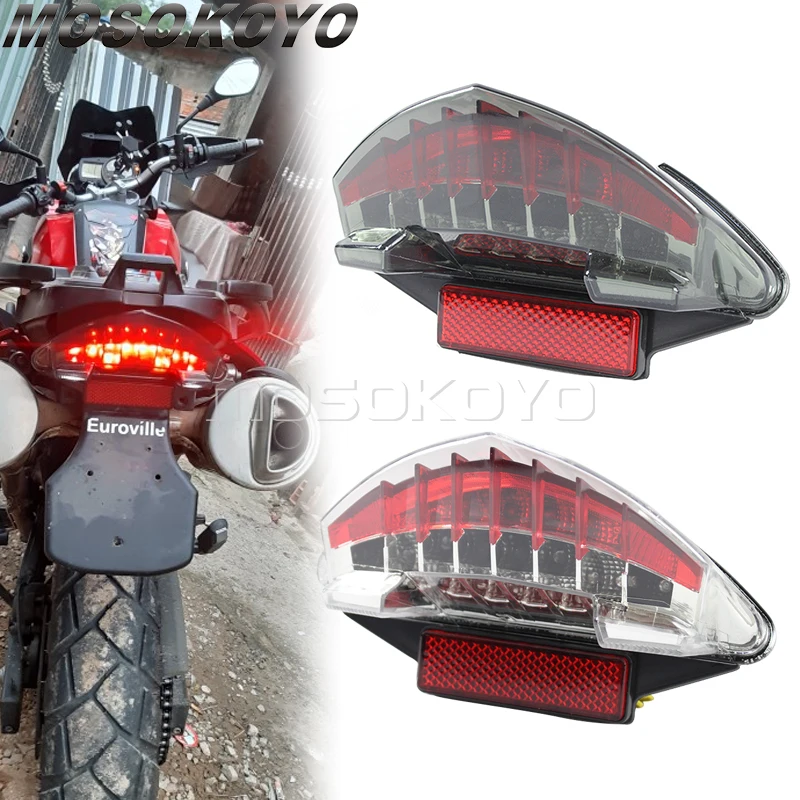 

Tail Light Turn Signal LED Integrated For BMW F800S/ST/GT K71 09-12 F800R K73 R 1200 GS K25 ADV K255 Motorcycle Brake Stop Light