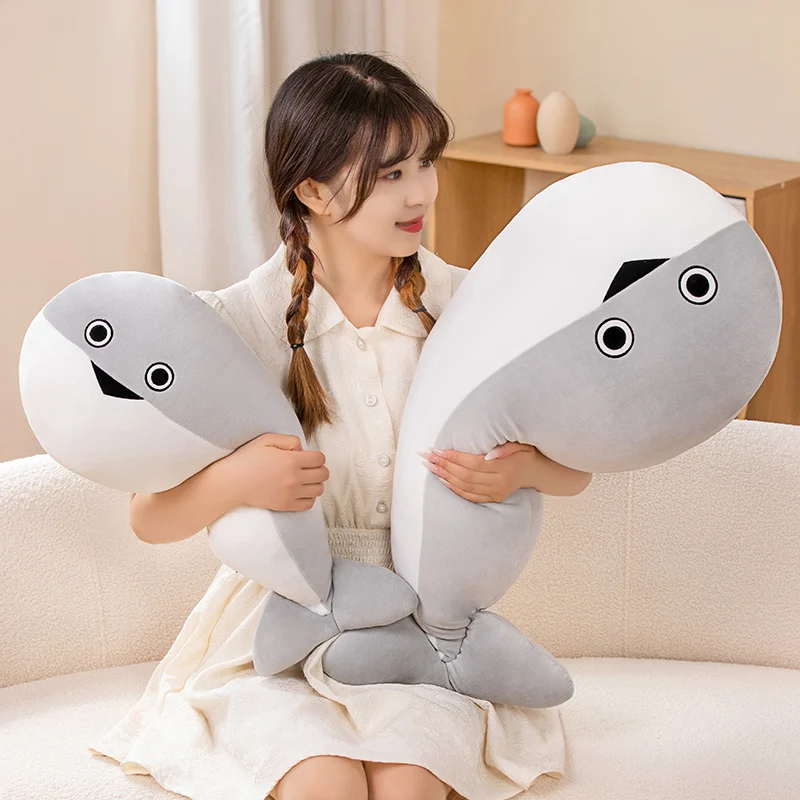 

Simulation Puffer Sakaban Fish Plushie Sacabambaspis Janvieri Throw Pillow Doll Stuffed Animals Sea Animal Hug Cushion For Boy