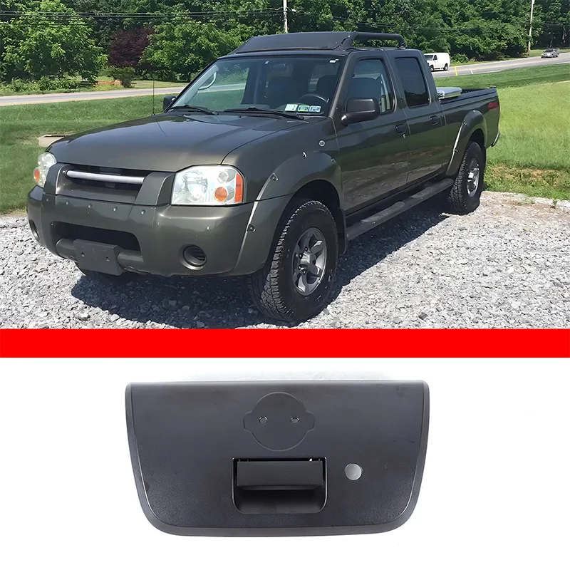 For Nissan Frontier 2001-2004 Car rear tailgate handle decorative cover Auto Accessories 906069Z400/906068Z400