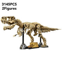 2025 New 76968 Dinosaur T-Rex Fossils Tyrannosaurus Rex Building Blocks Dinosaur World Park Toys for Kids Boys Birthday Gifts