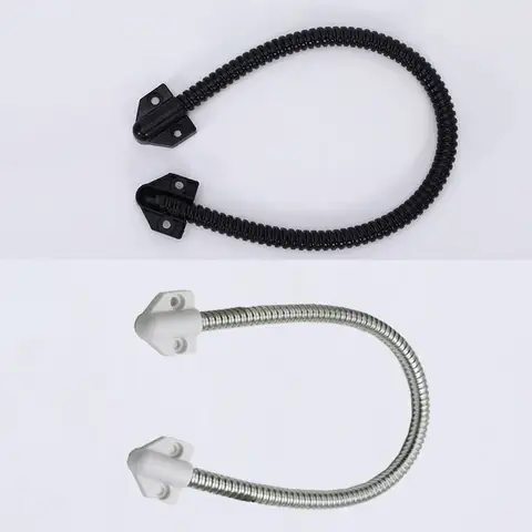 Cable Protection Anti-Destroyed with Plastic Ends for Access Control Security Protect Wires Armored Door Loop