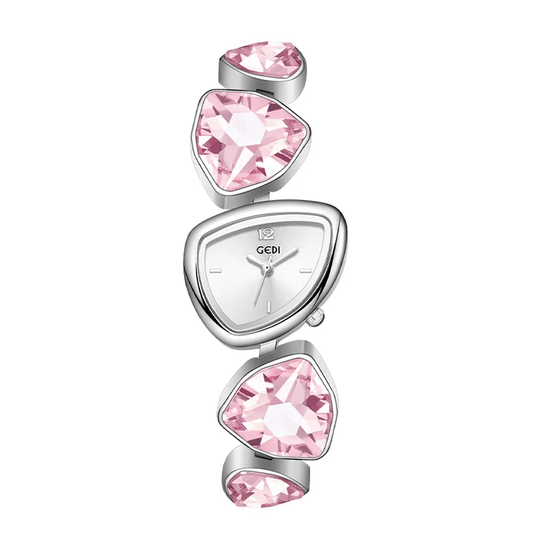 Montres-Bracelet en cristal pour femmes, marque de luxe, strass, Design Unique, à Quartz, de haute qualité, 2025