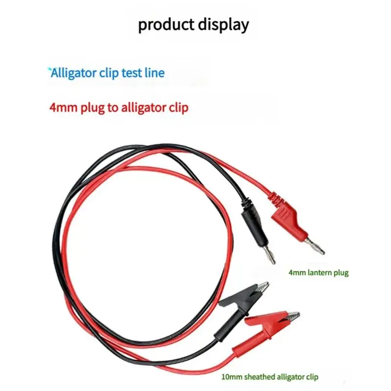 2pcs двойной конечный тестовый проводник.