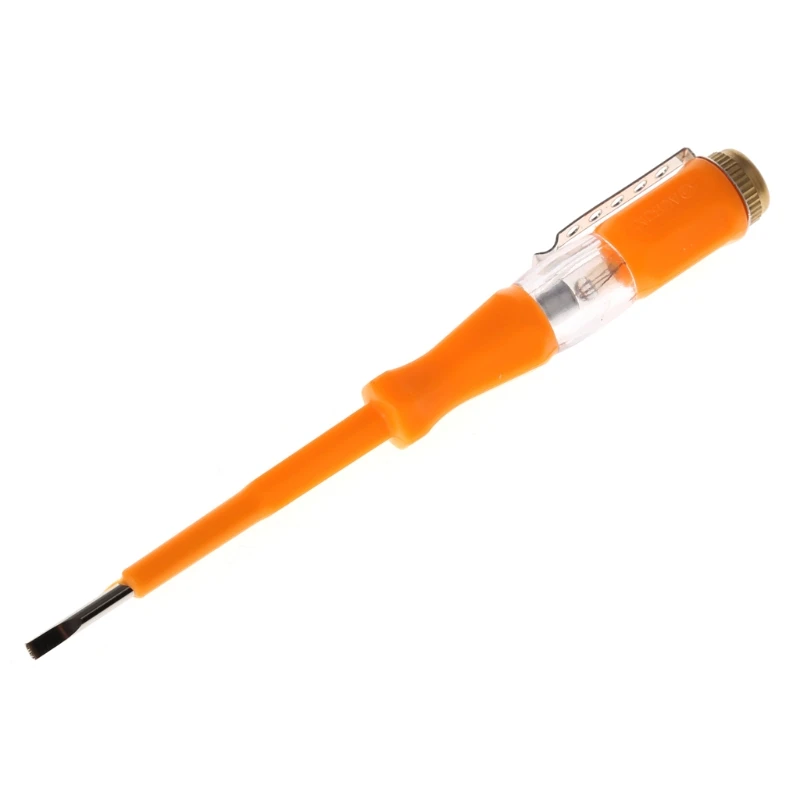 สีสันปากกาทดสอบแบบพกพาไขควงแบนเครื่องมือไฟฟ้ายูทิลิตี้อุปกรณ์ Drop Shipping