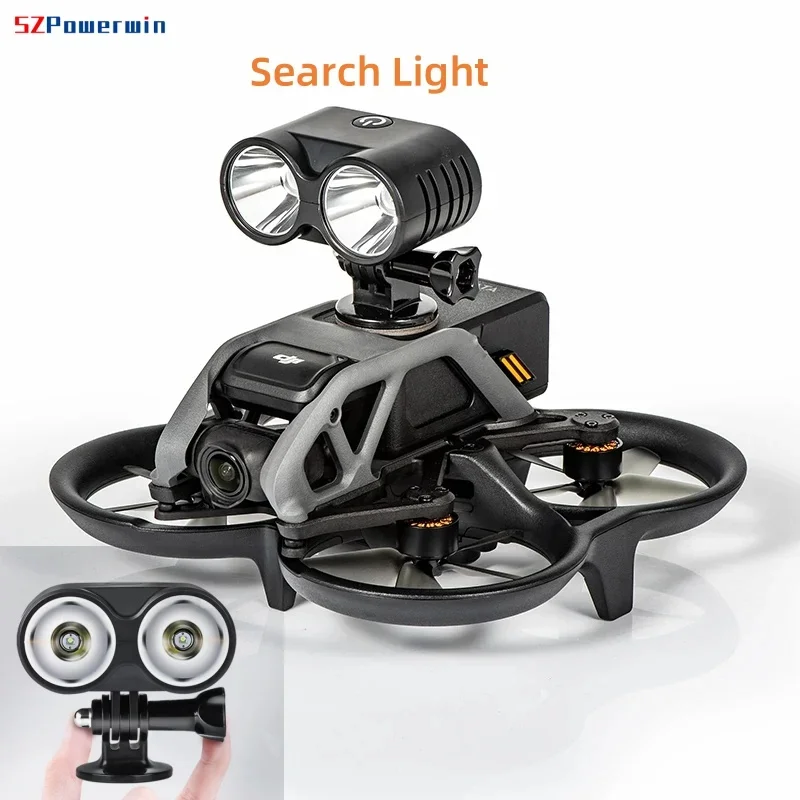 Search Light For DJI Avata Mavic Air 3 Night Flight Light Supplement Light Lamp Searchlight Avata FPV Drone Accessories