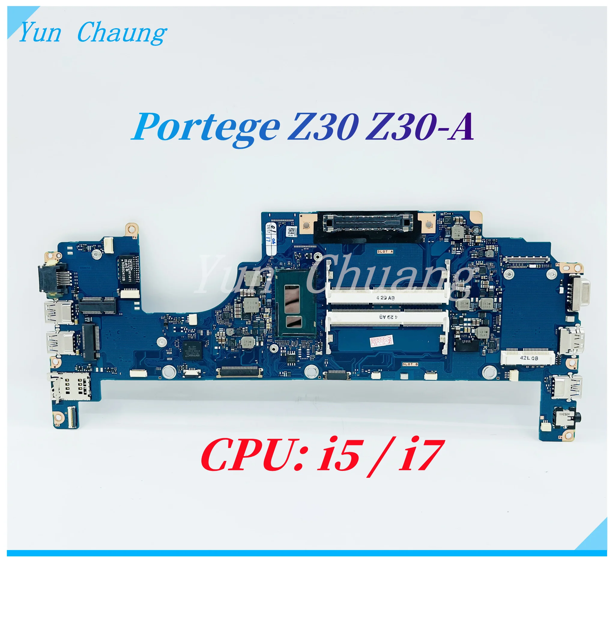 FAUXSY3 A3667A MAIN BOARD For Toshiba Portege Z30 Z30-A Laptop Motherboard With i5 i7 CPU DDR3 100% Full Working