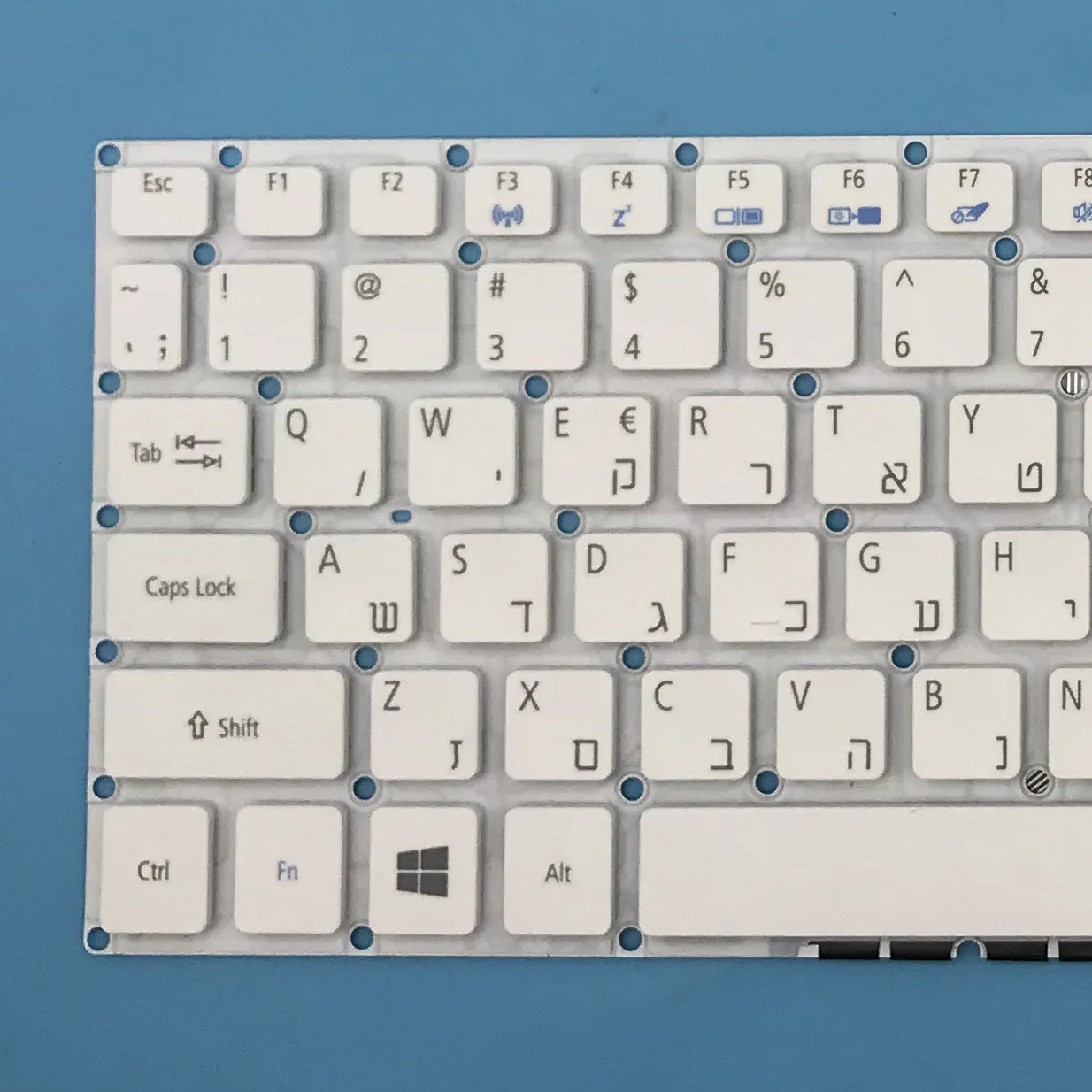 NEW Hebrew Keyboard For Acer Aspire A515-51G A515-41G A517-51 A717-71G A615-51G E5-573T E5-573G E5-772 V3-574G E5-532G LV5T_A50B