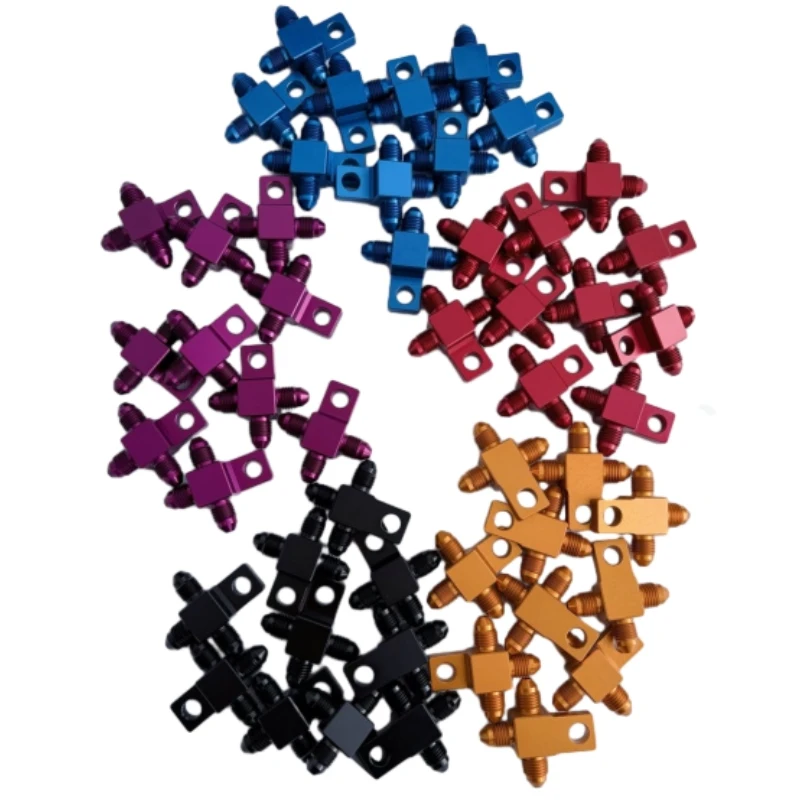 Color Anodized 6061 Aluminum Machined Parts