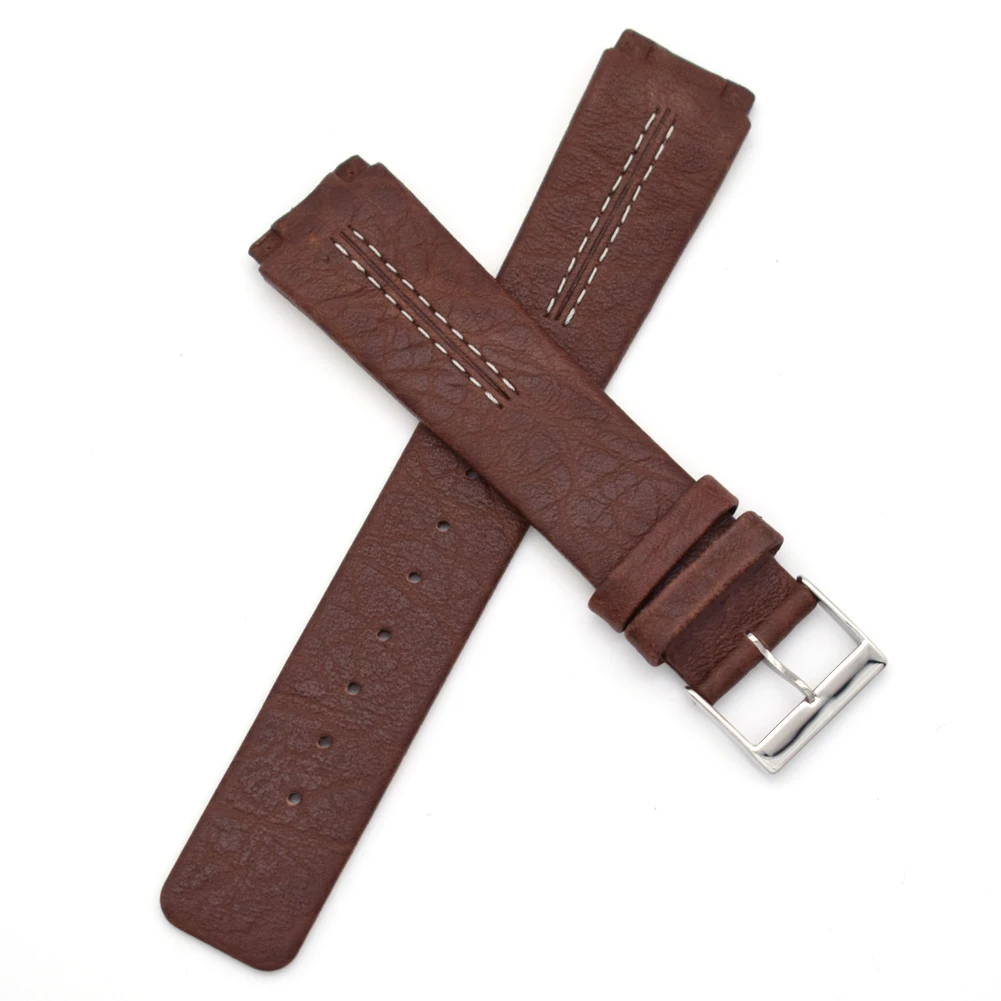 Repuesto de correa de reloj de cuero genuino para Skagen, 433LGL1, 433LSL1, 433LSLC