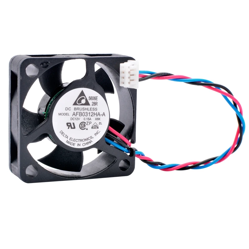 AFB0312HA-A 3cm 30mm fan 30x30x10mm DC12V 0.15A 3 lines Double ball bearings Cooling fan for projector and driver