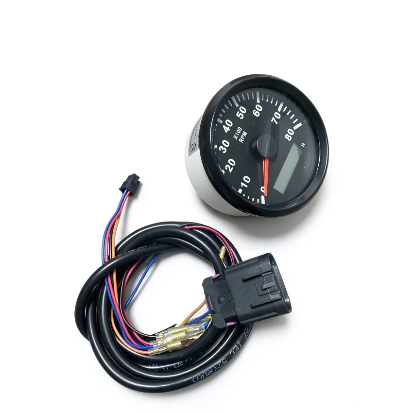 1PC Outboard RPM Meter Outboard Motor For Mercury 8000 RPM Tachometer Gauge