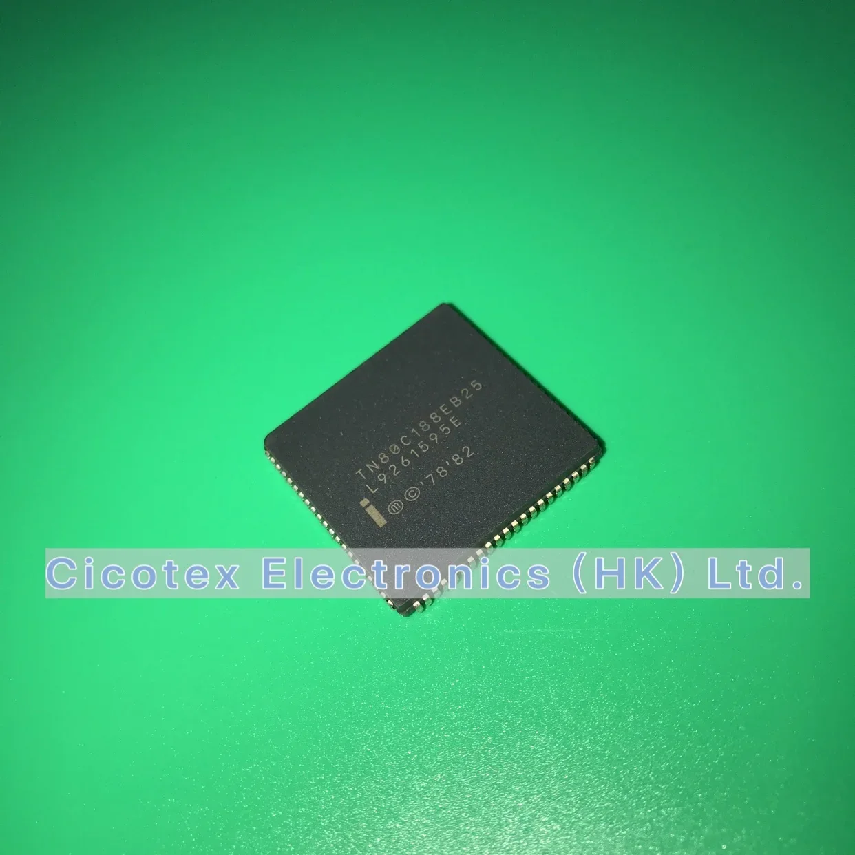 TN80C188EB25 PLCC84 TN 80C188 EB25 16-BIT HIGH-INTEGRATION EMBEDDED PROCESSORS TN80C188EB-25 TN80C188E825