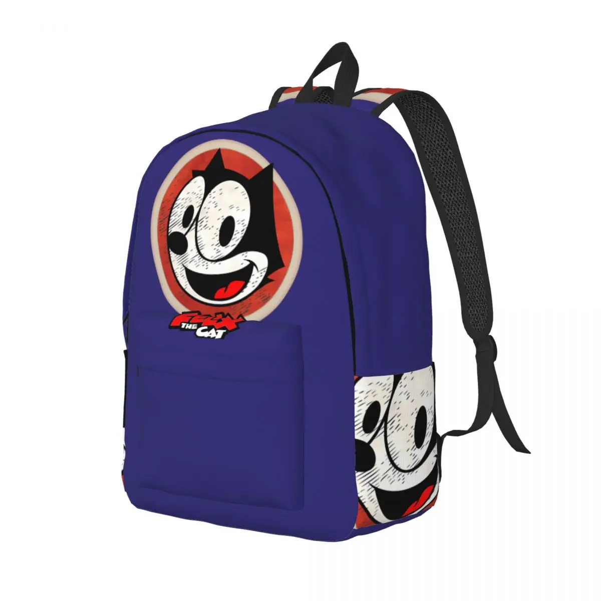 Kawaii Good Bookbag escursionismo Multi scomparto F-Felix The Cat Cartoon student College Bag Back To School Gift