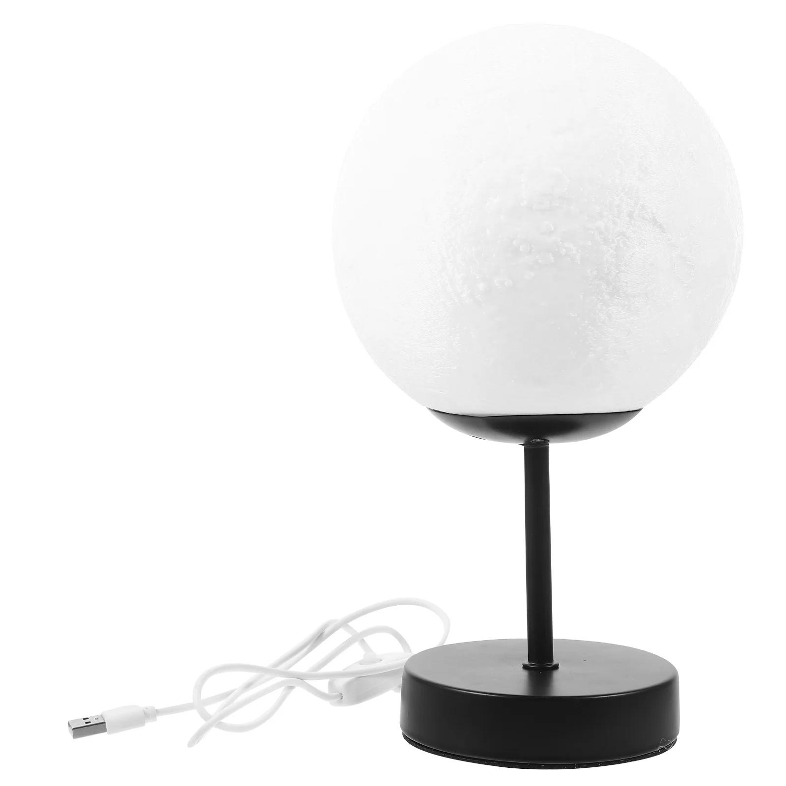 مصباح ليلي على شكل قمر ثلاثي الأبعاد، ضوء ليلي بجانب السرير، ضوء دافئ ناعم، مصباح إبداعي مزخرف لغرفة النوم، ضوء ليلي