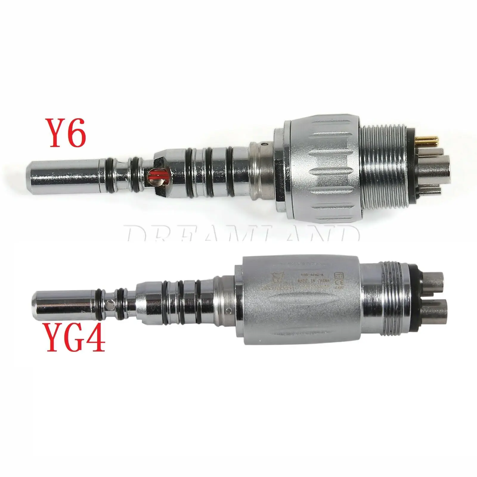 KAVO Style Dental LED Fiber Optic High Speed handpiece Multiflex Lux Quick Coupler 6/4Hole