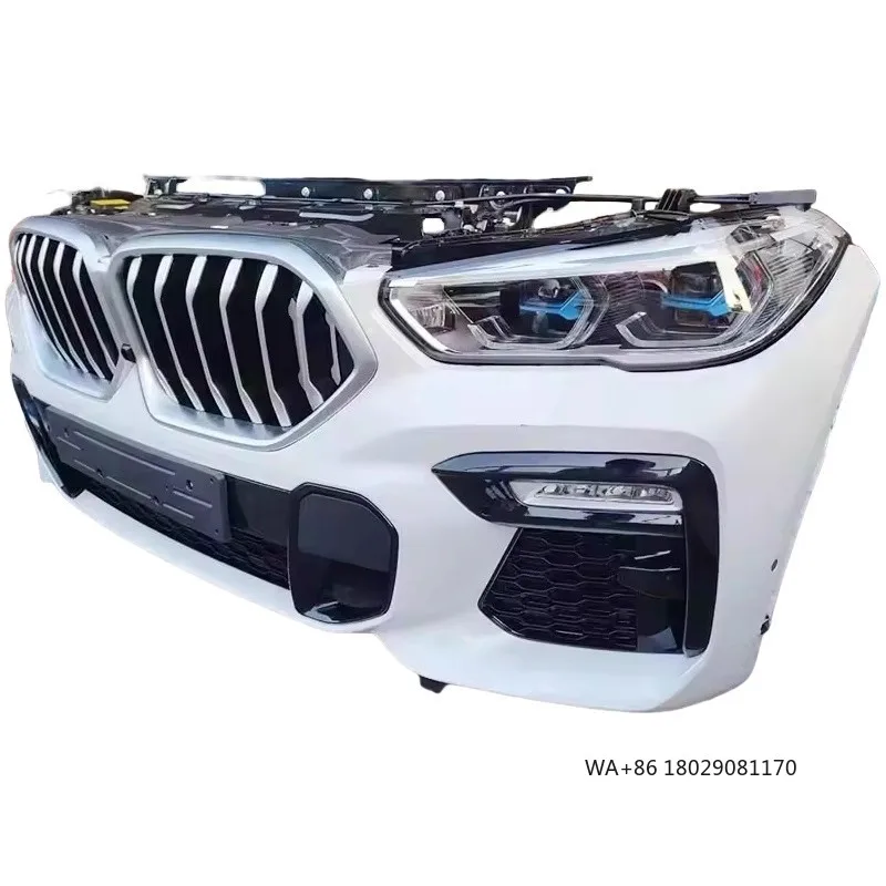 

High Quality for X6 G06 Car Body Kits Original Used Plastic Front Bumper Fender Cover and Headlights New Condition