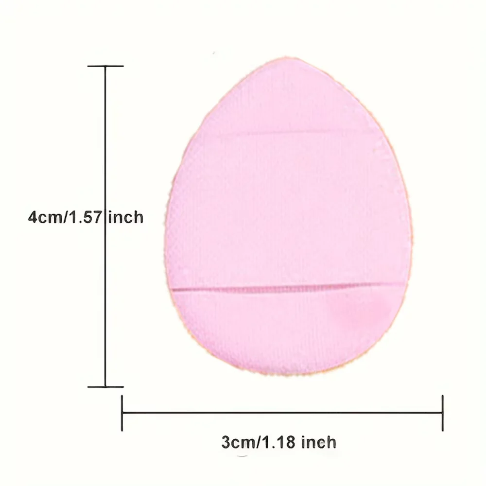 10 | 20 | 50 Mini Finger Air Cushion Pads, Detailed Makeup Sponge Pads, Dual-purpose Beauty Tools for Dry and Wet Use