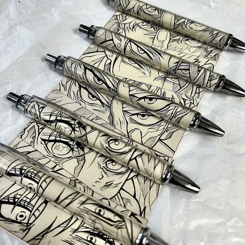 Jujutsu Kaisen Satoru Gojo Fushiguro Megumi Getou Suguru Gel Pen Anime Peripherals Cute Cartoon Stationery Kawaii Goods Gifts