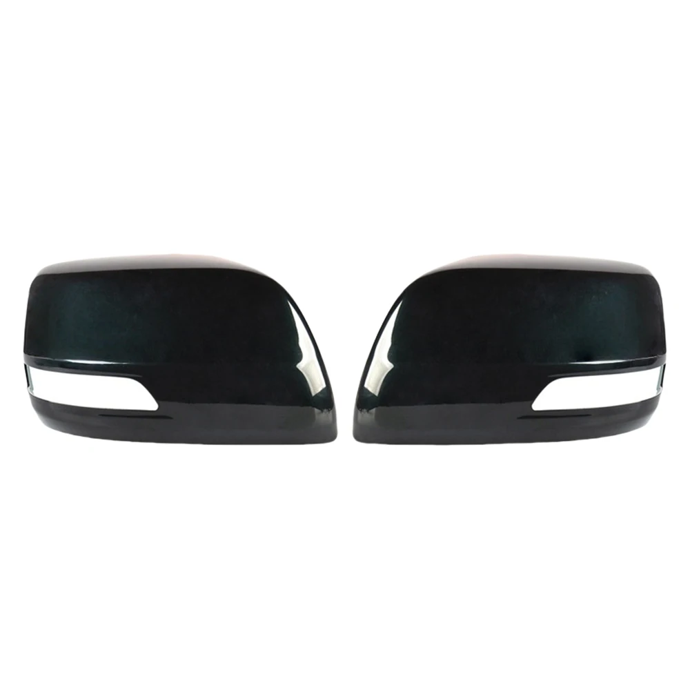 Silver Black and Carbon Fiber Abs Plastic Car Door Mirror Cover For Toyota Sienna XL30 2010 - 2020 Car External Decorate