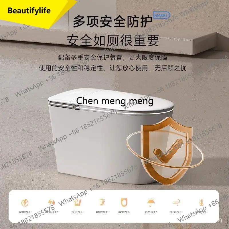 

A17 Новый ультратонкий умный унитаз: полностью автоматический, интегрированный, бытовой, с УФ-обеззараживанием, без ограничений по давлению воды