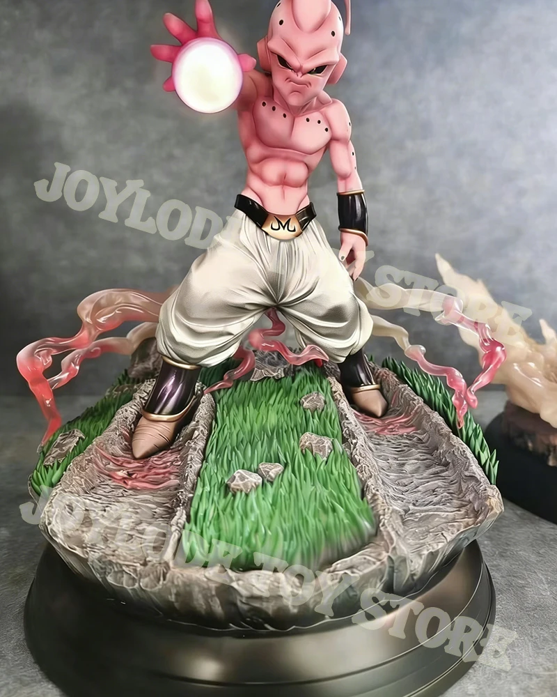 

YS Studio 27cm Dragon Ball Majin Buu Anime Figures Civilized Majin Buu Figure PVC Statue Room Decor Collection Model Toys Gifts