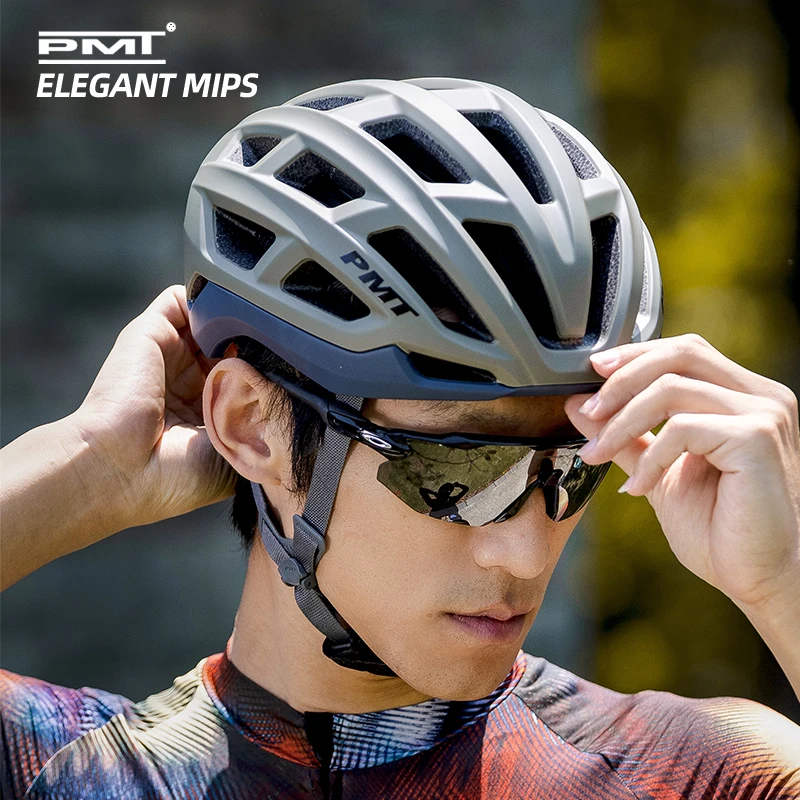 Elegant MIPS Safety System Cycling Helmet MTB Road Bike Helmet Adjustable 29 Holes Breathable Integrally-molded 205T EPS Cap