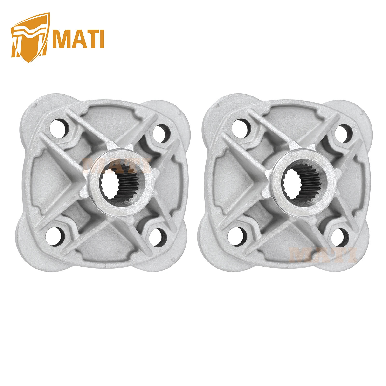 Rear Left & Right Wheel Hub for Polaris Magnum Scrambler Trail Blazer Trail Boss Xplorer Xpress Xpedition Sportsman Sport