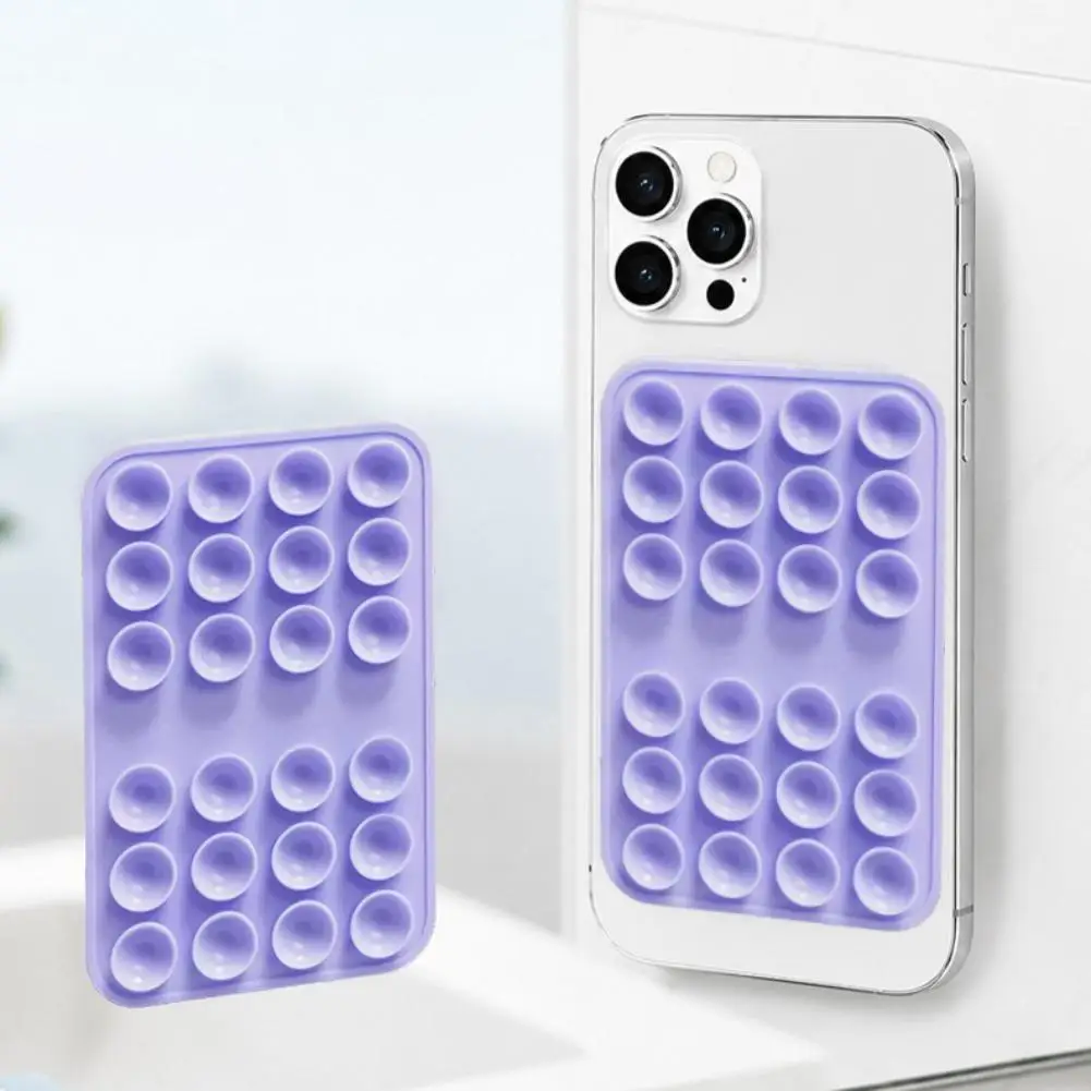 Silikon-Saugnapf-Handyhalterung, doppelseitig, mit starkem Halt, für iPhone und Android, ermöglicht freihändiges Filmen und Aufnehmen von Selfies. – Detail 14