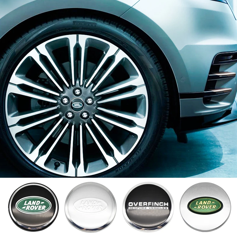 62mm Car Wheel Center Caps Hub Cover For Land Rover Discovery 2 3 4 Sport Range Rover Sport Evoque L322 Vogue Velar Accessories