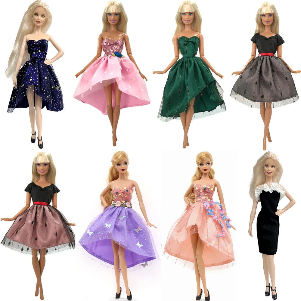 NK Hot Sell 1 Set 30CM Princess Noble Suit Casual Dress Fashion Doll Clothes For Barbie Doll Accessories Girl Gift Toy JJ