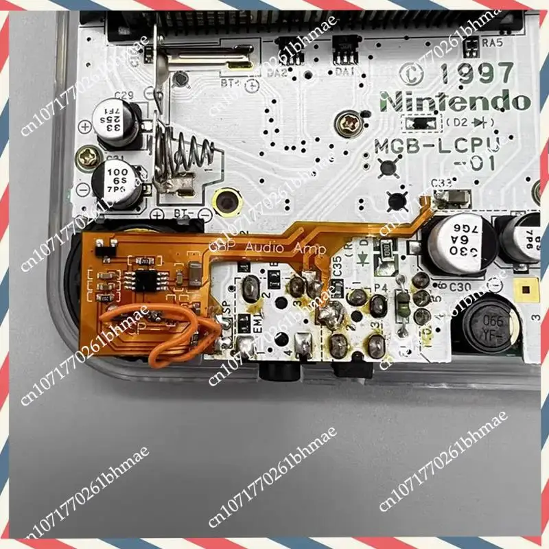 -A21Z Modul Amplifier Volume Digital Daya Rendah AMP Audio Suara Digital Daya Rendah untuk Gameboy Advance Mudah Digunakan untuk GBA
