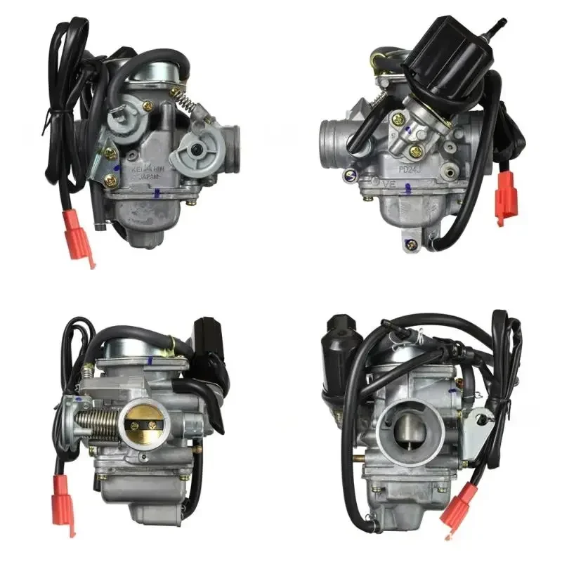 Carburateur Choke Voor PD24J 24mm GY6 125cc 150cc Scooter ATV 4 takt Go Kart Motorfiets Accessoires ﻿