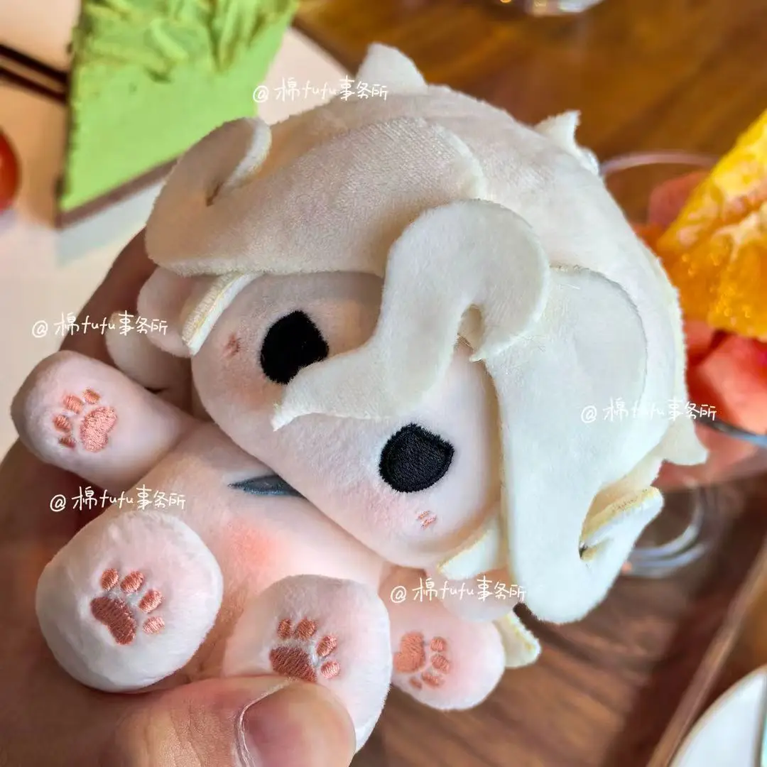 

10cm Identity V Marie Bloody Queen Game Handsome Cotton Doll Plush Stuffed Skeleton Body Plushie Anime Dress Up Toy Present
