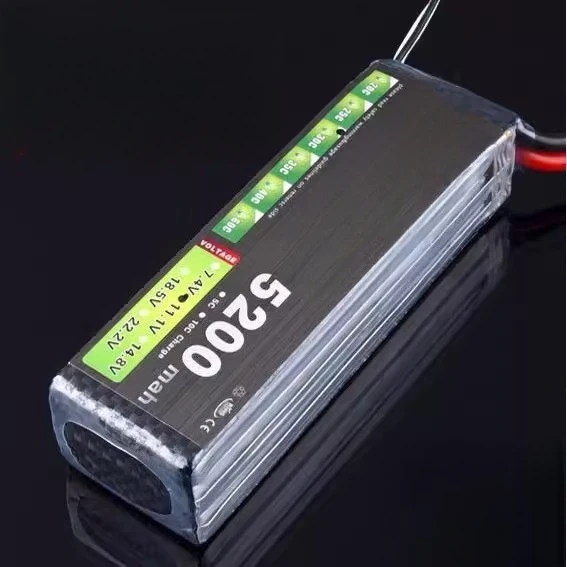 5200mAh 14.8V 4S Aeromodelling بطارية ليثيوم ل RC لعب سيارة قوارب كوادكوبتر الطائرة بدون طيار طائرة هليكوبتر بطاريات قابلة للشحن