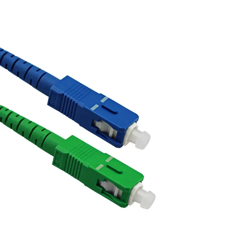 SC APC-SC UPC 광섬유 패치 코드 케이블, 심플렉스 FTTH SM 단일 모드, 광섬유 점퍼, 2.0mm 또는 3.0mm, 1m, 2m, 3m, 5m, 5 개