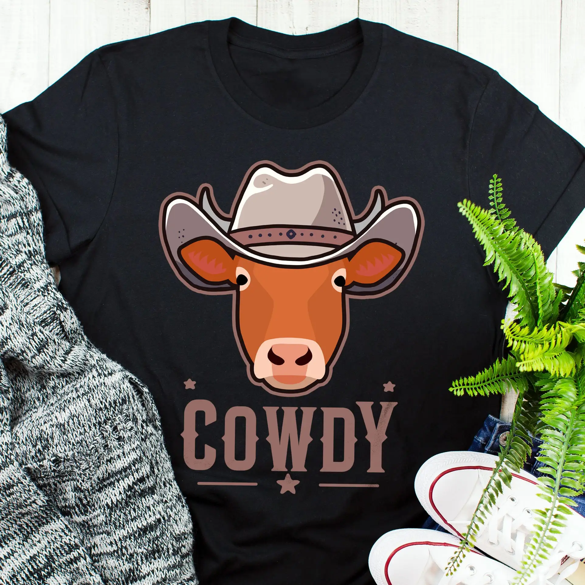 Limousin Cow T Shirt Funny Cowboy Lover Cowdy Cute Howdy Western Texas Meme Farm Farmer Rancher Homestead