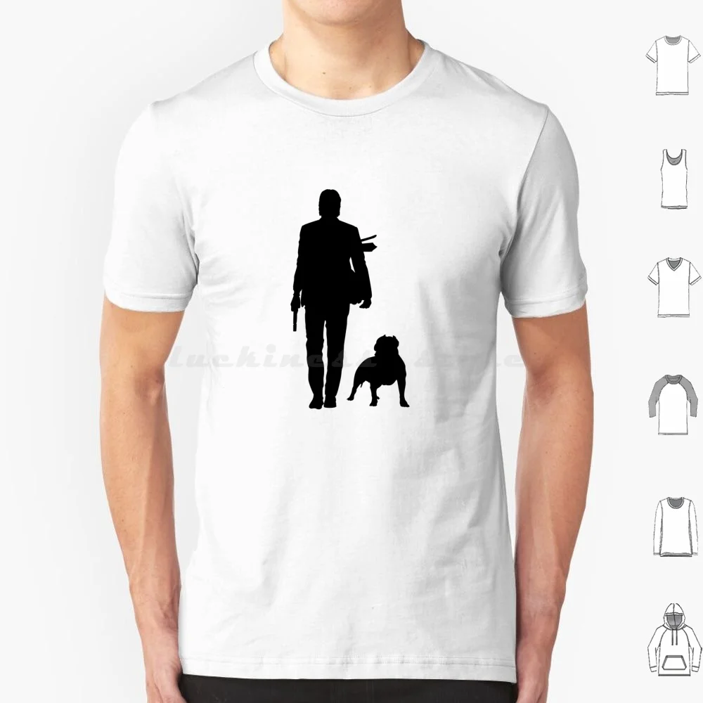 جون ويك وكلب فانارت رسم تي شيرت قطن للرجال والنساء لتقوم بها بنفسك طباعة جون ويك كيانو ريفز كيانو ماتريكس جون ويك الفصل كيانو