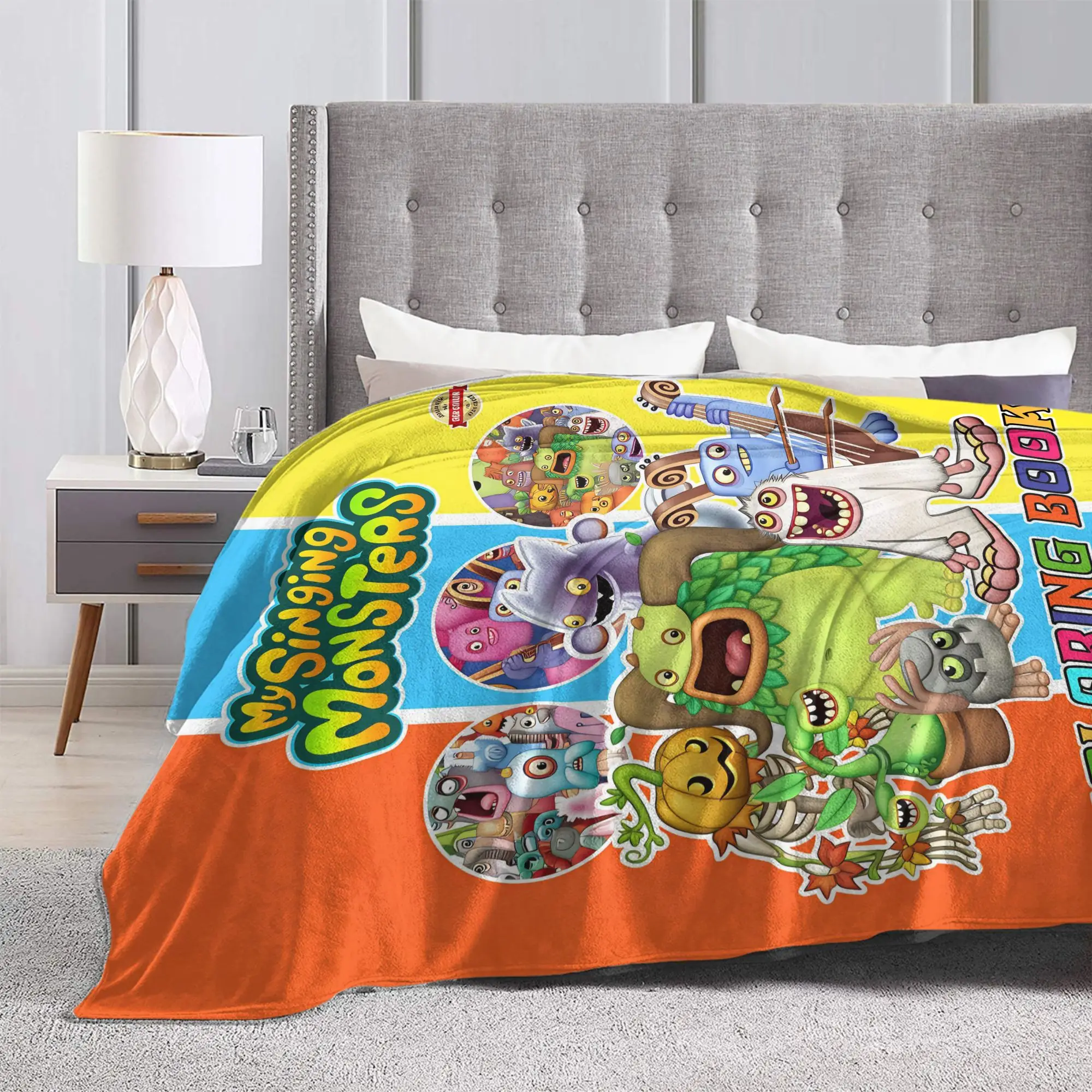 My Singing Monsters Blankets Q - огляд і ціна Home Office Trend