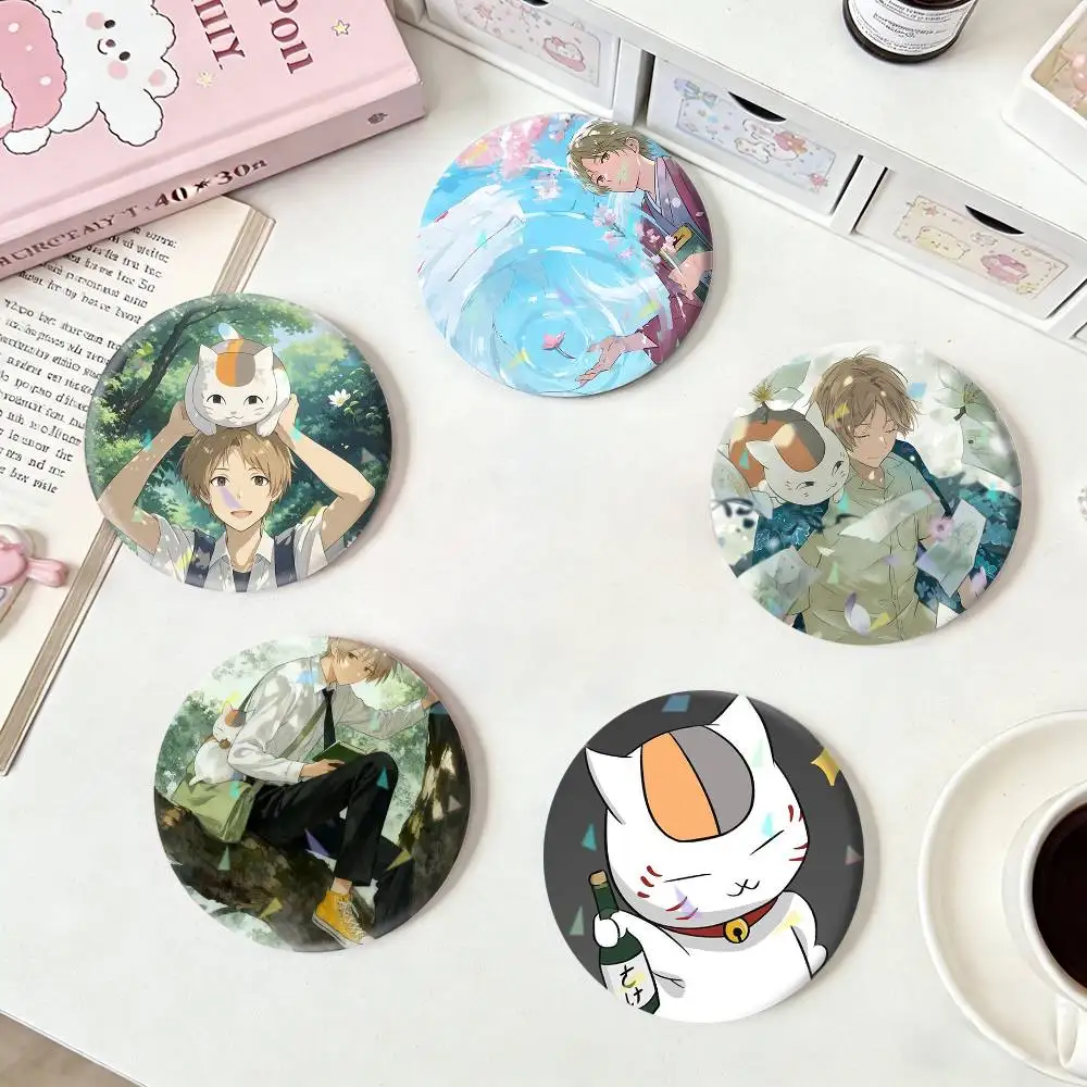 

Natsume's Book of Friends Badges Niche Design Brooch for Backpack Lapel Pins Creative Accessories