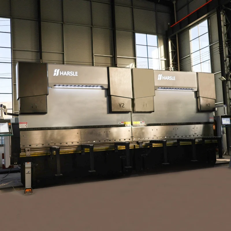 HARSLE DA66T 500T 4000MM Large Electro-Hydraulic Servo Cnc Press Brake Machine Bending Machine