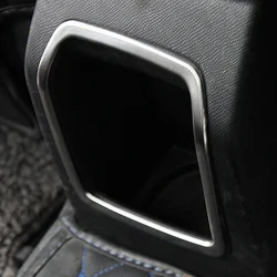 BJMYCYY Car rear store content box of stainless steel decorative box For Peugeot 308 T9 2015 2016 2017