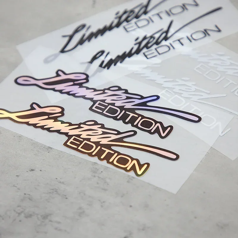 2 шт./компл. наклейка «ограниченное издание» для украшения стайлинга автомобилей мотоцикла, несколько цветов, аксессуар для наклейки