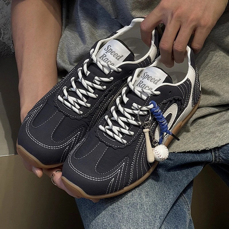 

Мужская универсальная обувь Deen в стиле ретро, осень 2021, новый стиль, спортивная обувь для отдыха с дышащей подошвой - обувь Agan